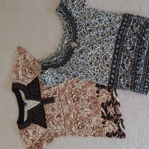 Set of 2 Lucky Brand tops